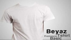 Beyaz Promosyon Tişört