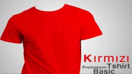 Kırmızı Promosyon Tişört