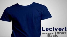 Lacivert Promosyon Tişört