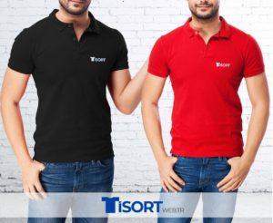 Baskılı Polo Yaka Tişört