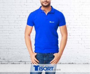 Polo Yaka Tişört Saks