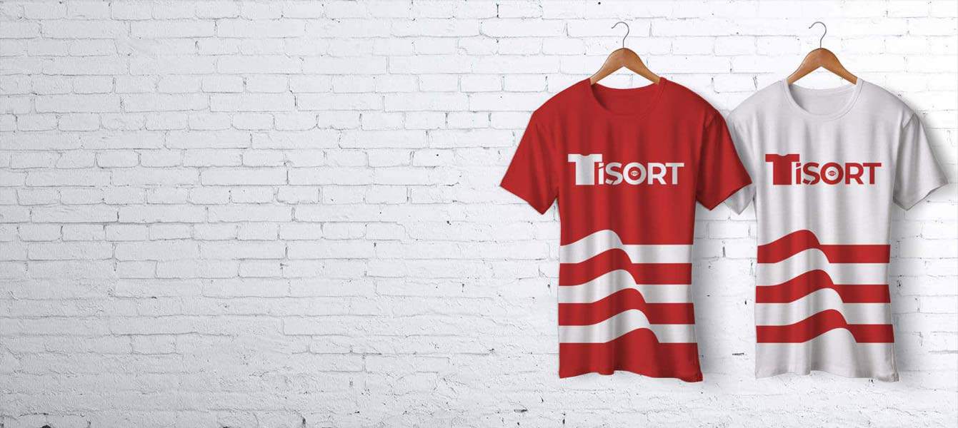 Promosyon Kırmızı Beyaz Tişört