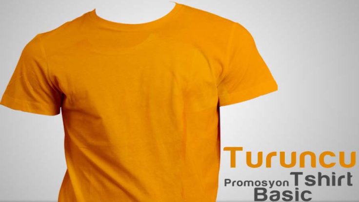 Promosyon Tişört Turuncu